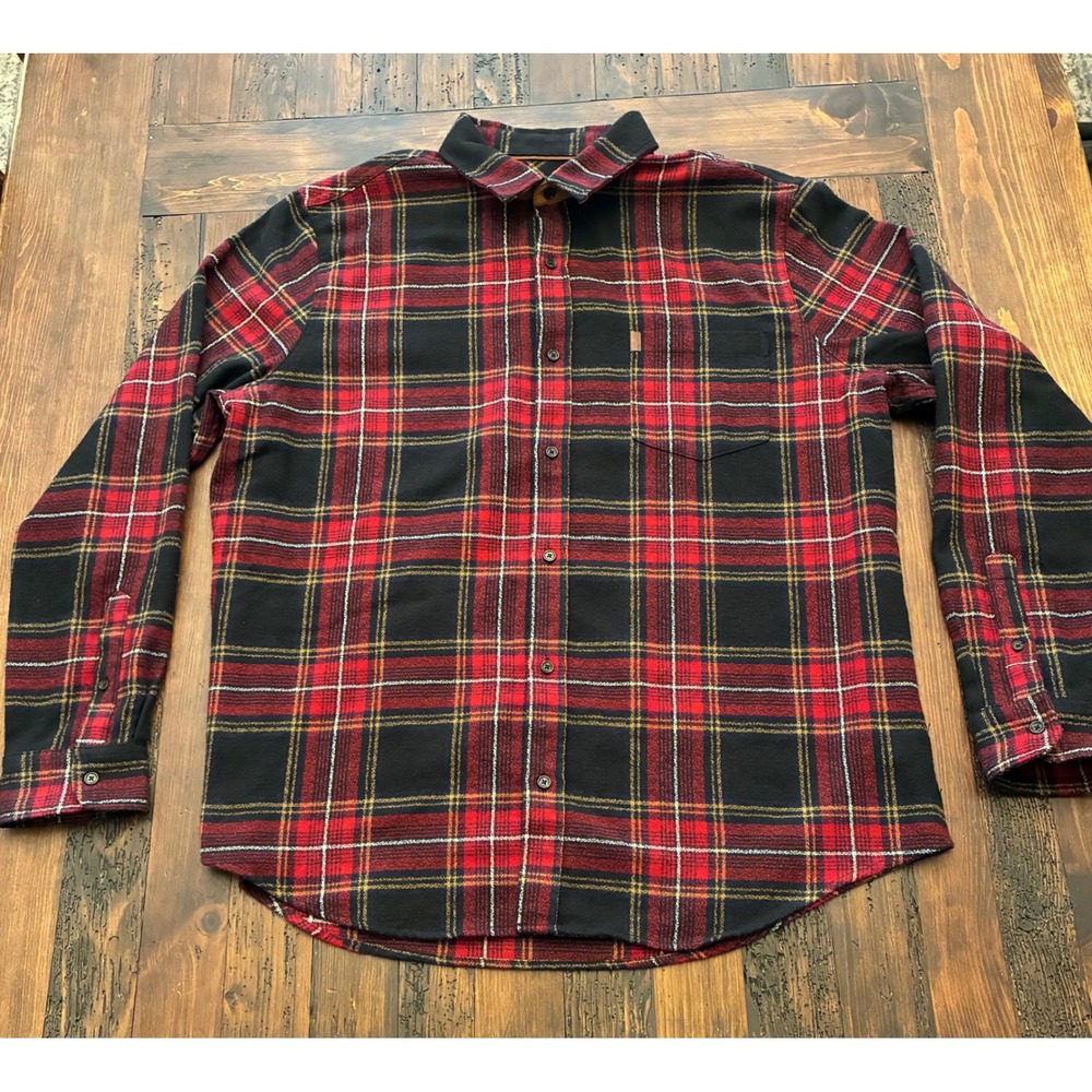 Chaps Flannel Plaid Performance Button Down Shirt… - image 1